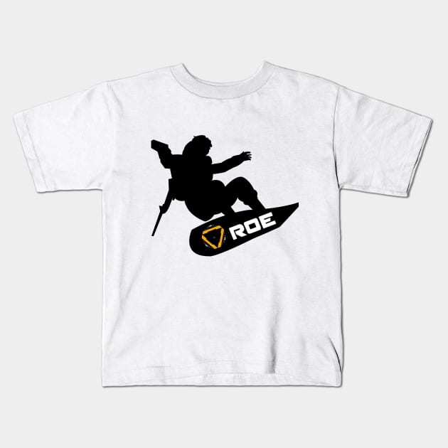 Ring of Elysium Snowboard Kids T-Shirt by tortoiseman